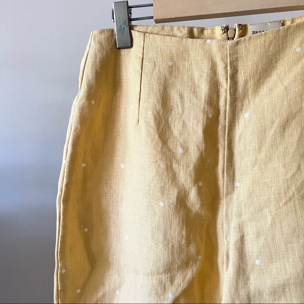 Zulu & Zephyr Linen Polka Dot Pants Size Small - Picture 3 of 15